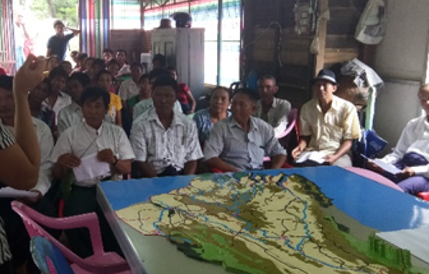 Consulting stakeholders in Myanmar